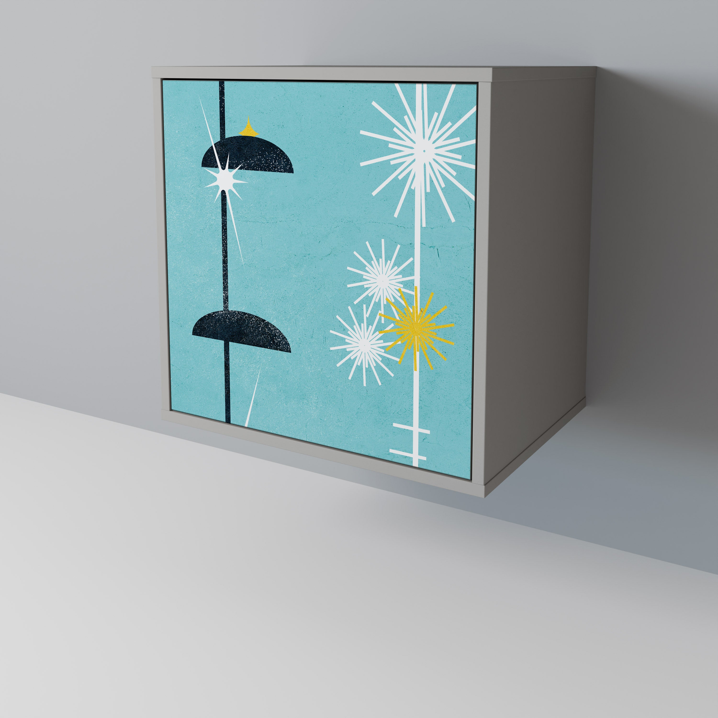 PATHS TO HAPPINESS 1-Door Sideboard