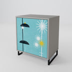 PATHS TO HAPPINESS Sideboard mit 1 Tür in Grau