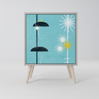 PATHS TO HAPPINESS Sideboard mit 1 Tür in Grau