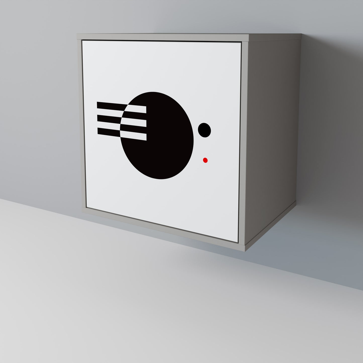 BLACK AND WHITE COMBINATION 1-türiges Sideboard