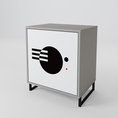 BLACK AND WHITE COMBINATION 1-türiges Sideboard