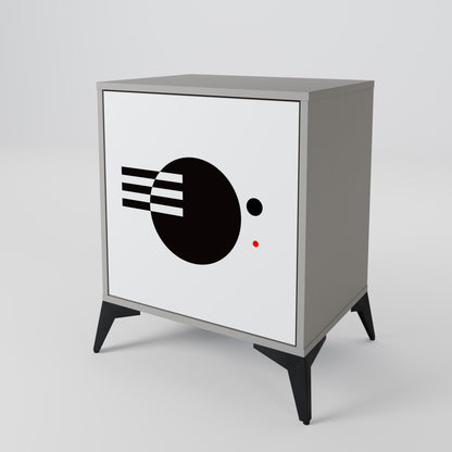 BLACK AND WHITE COMBINATION 1-türiges Sideboard