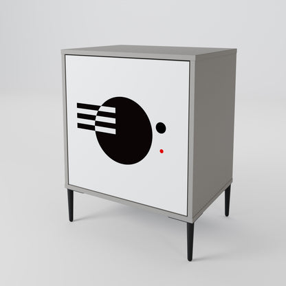 BLACK AND WHITE COMBINATION 1-türiges Sideboard