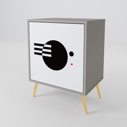 BLACK AND WHITE COMBINATION 1-türiges Sideboard