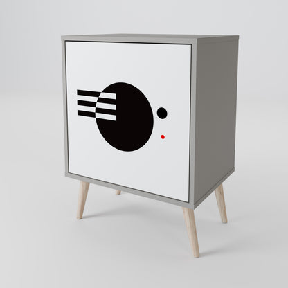 BLACK AND WHITE COMBINATION 1-türiges Sideboard