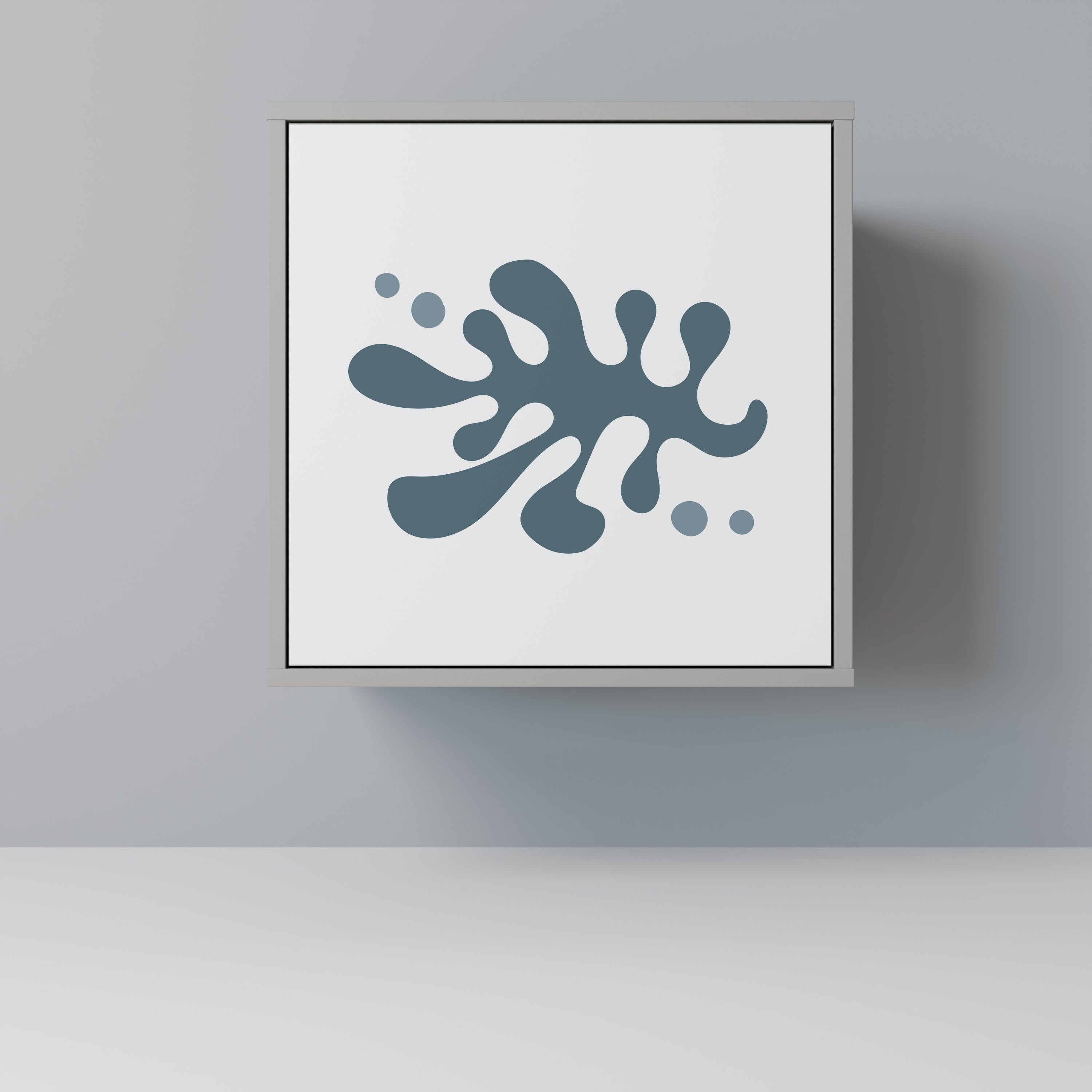 WONDERLAND VEGETATION Sideboard mit 1 Tür in Grau