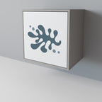 WONDERLAND VEGETATION Sideboard mit 1 Tür in Grau