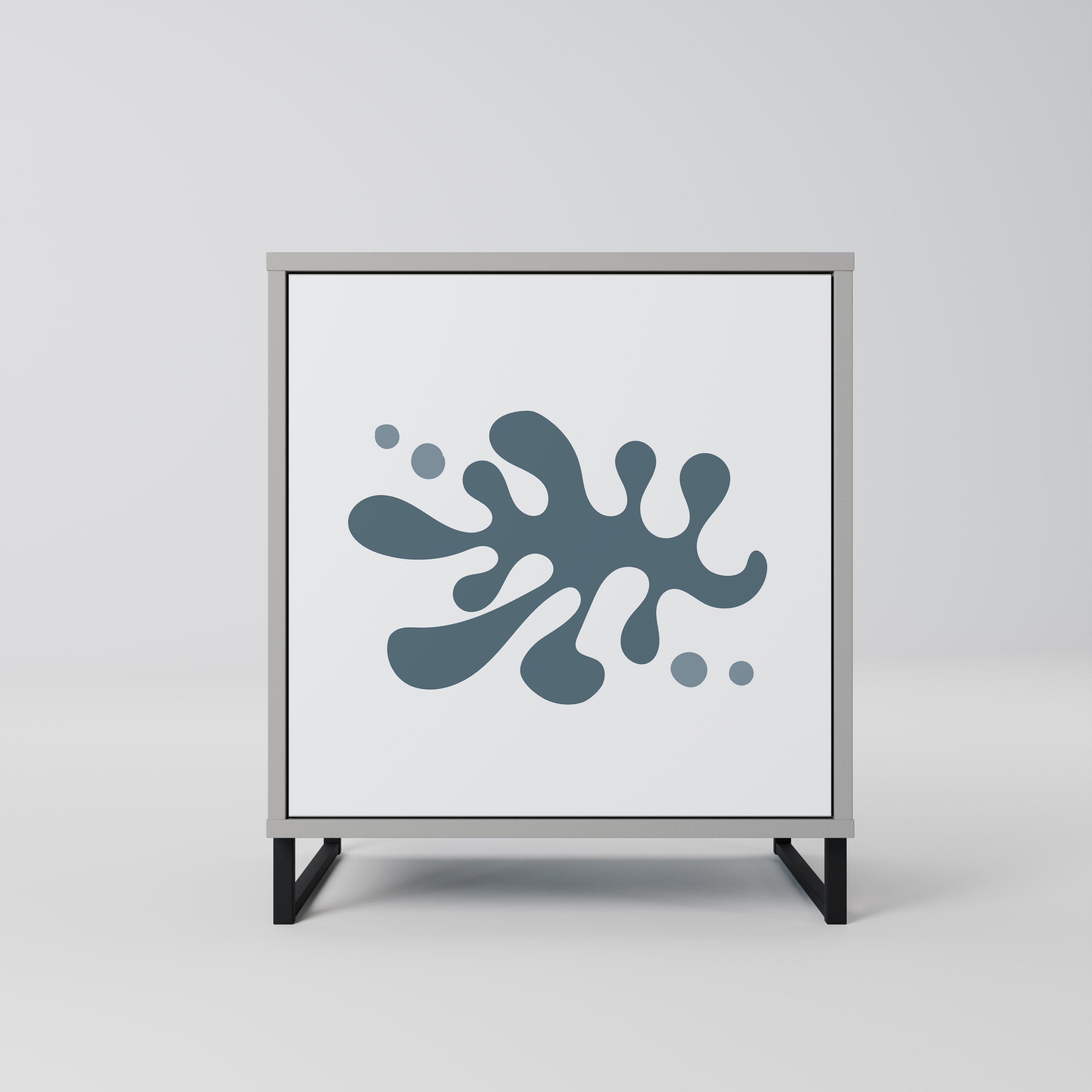 WONDERLAND VEGETATION Sideboard mit 1 Tür in Grau