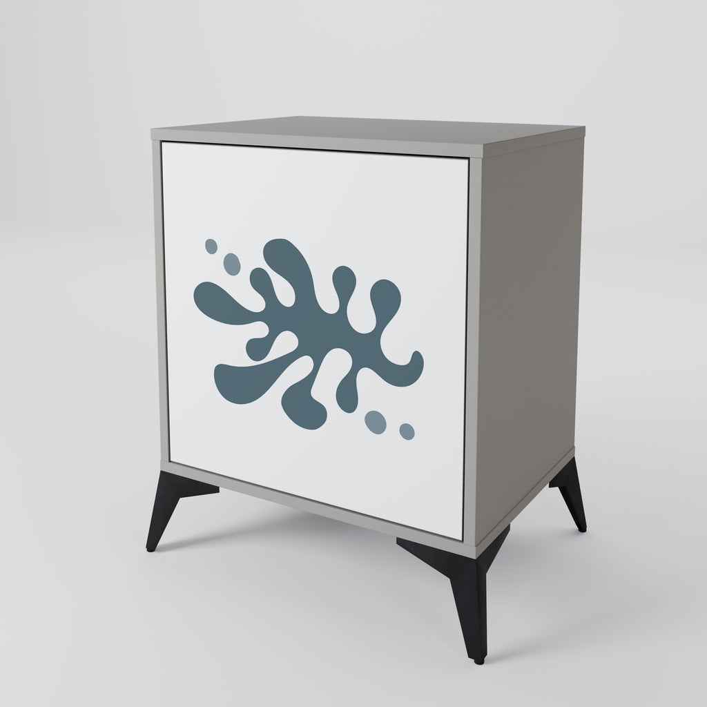 WONDERLAND VEGETATION Sideboard mit 1 Tür in Grau