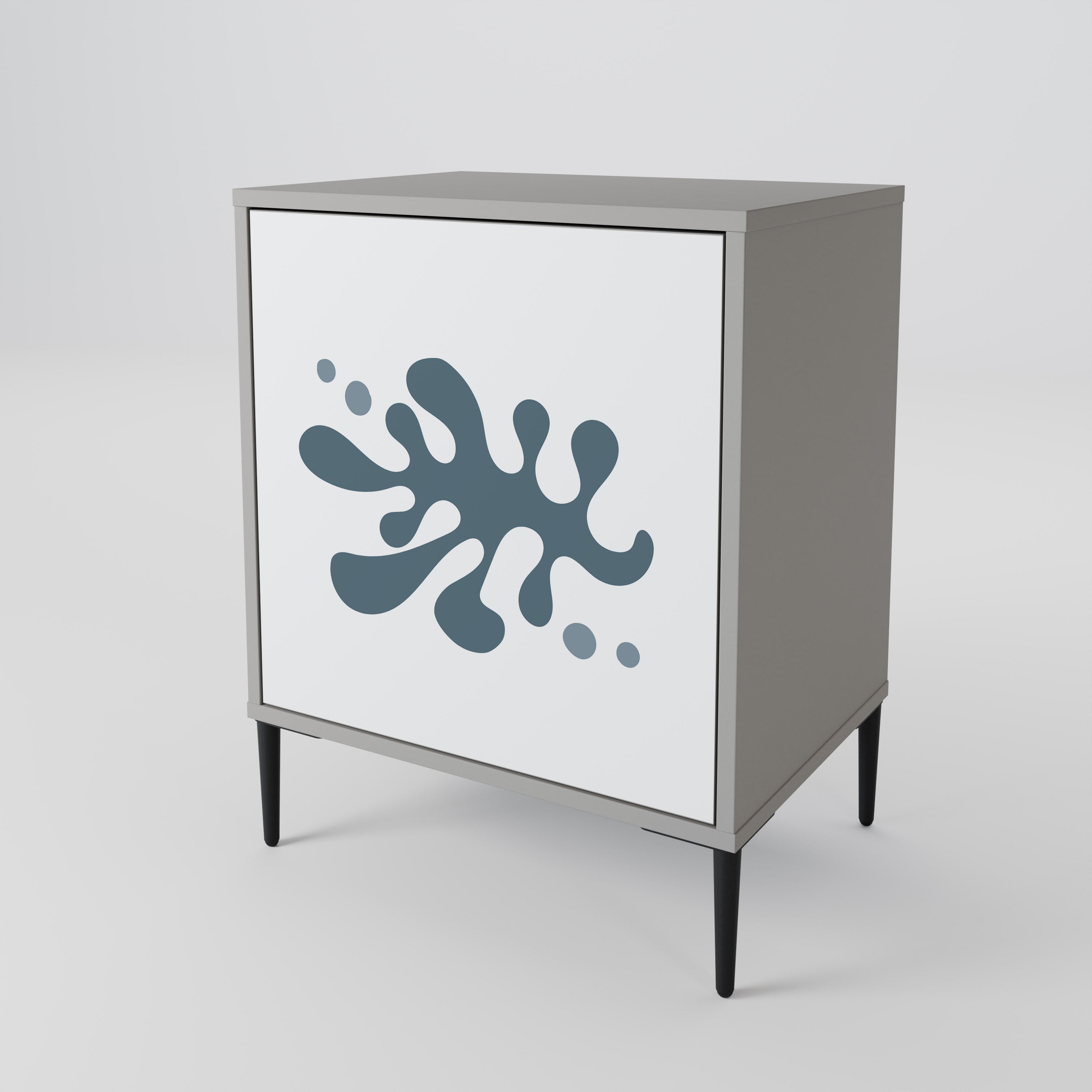 WONDERLAND VEGETATION Sideboard mit 1 Tür in Grau