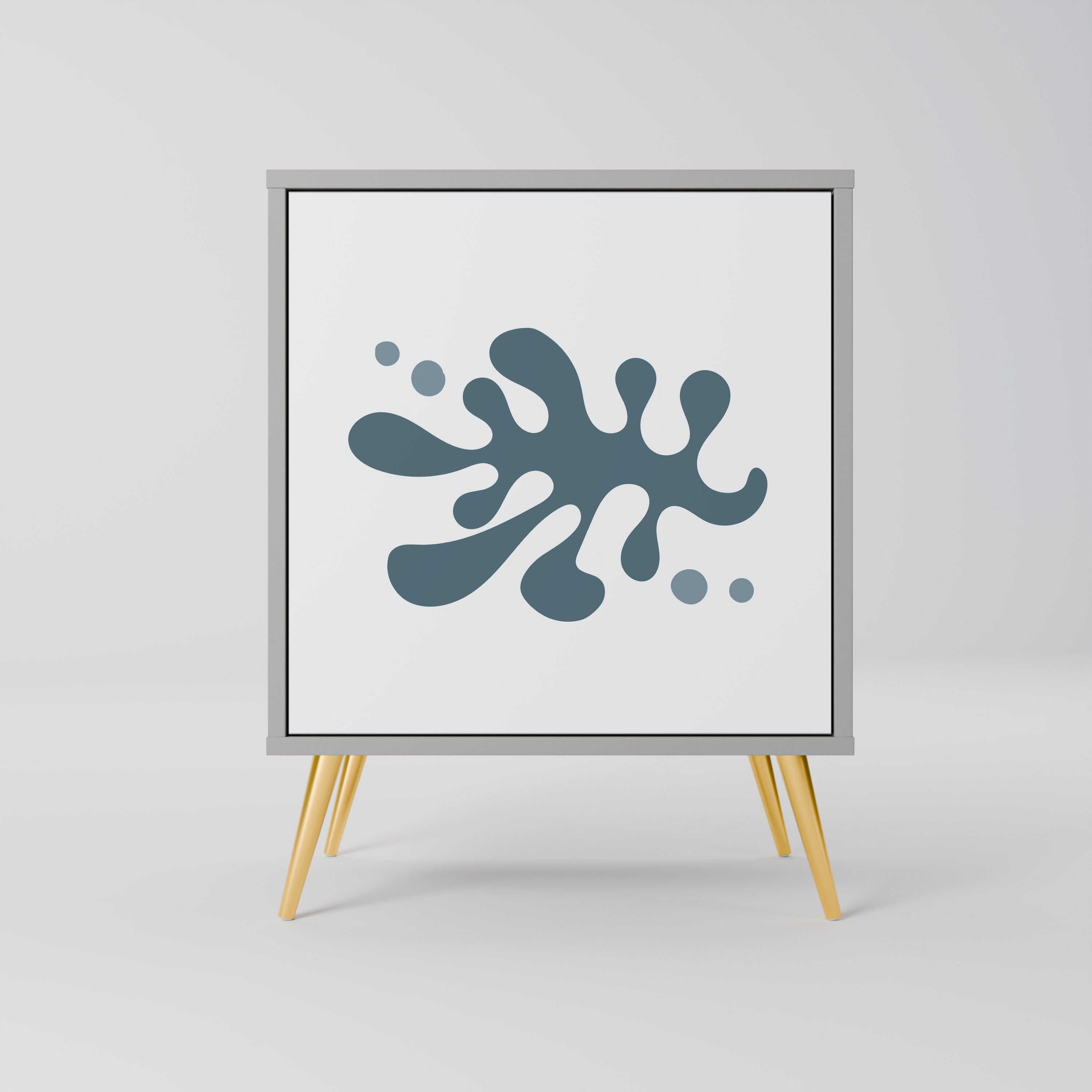 WONDERLAND VEGETATION Sideboard mit 1 Tür in Grau