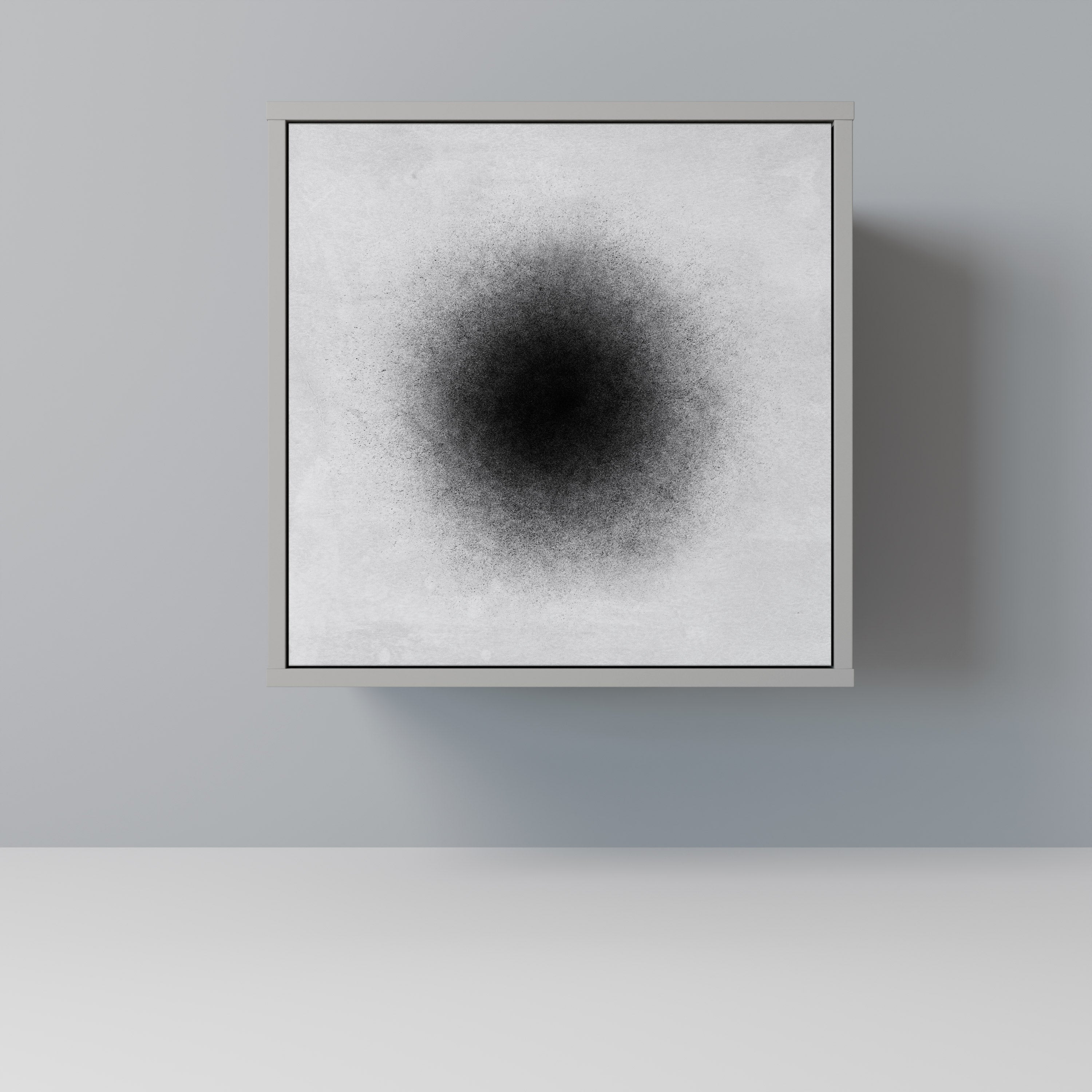 BLACK HOLE Sideboard mit 1 Tür in Grau