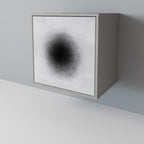 BLACK HOLE Sideboard mit 1 Tür in Grau