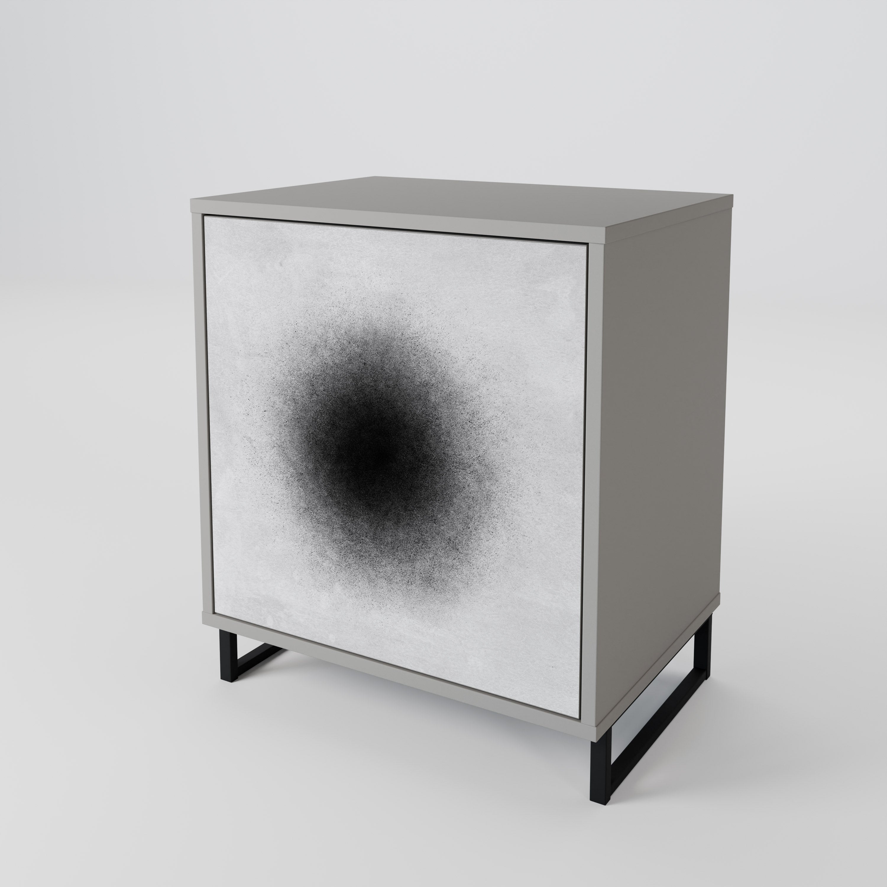 BLACK HOLE 1-Door Sideboard