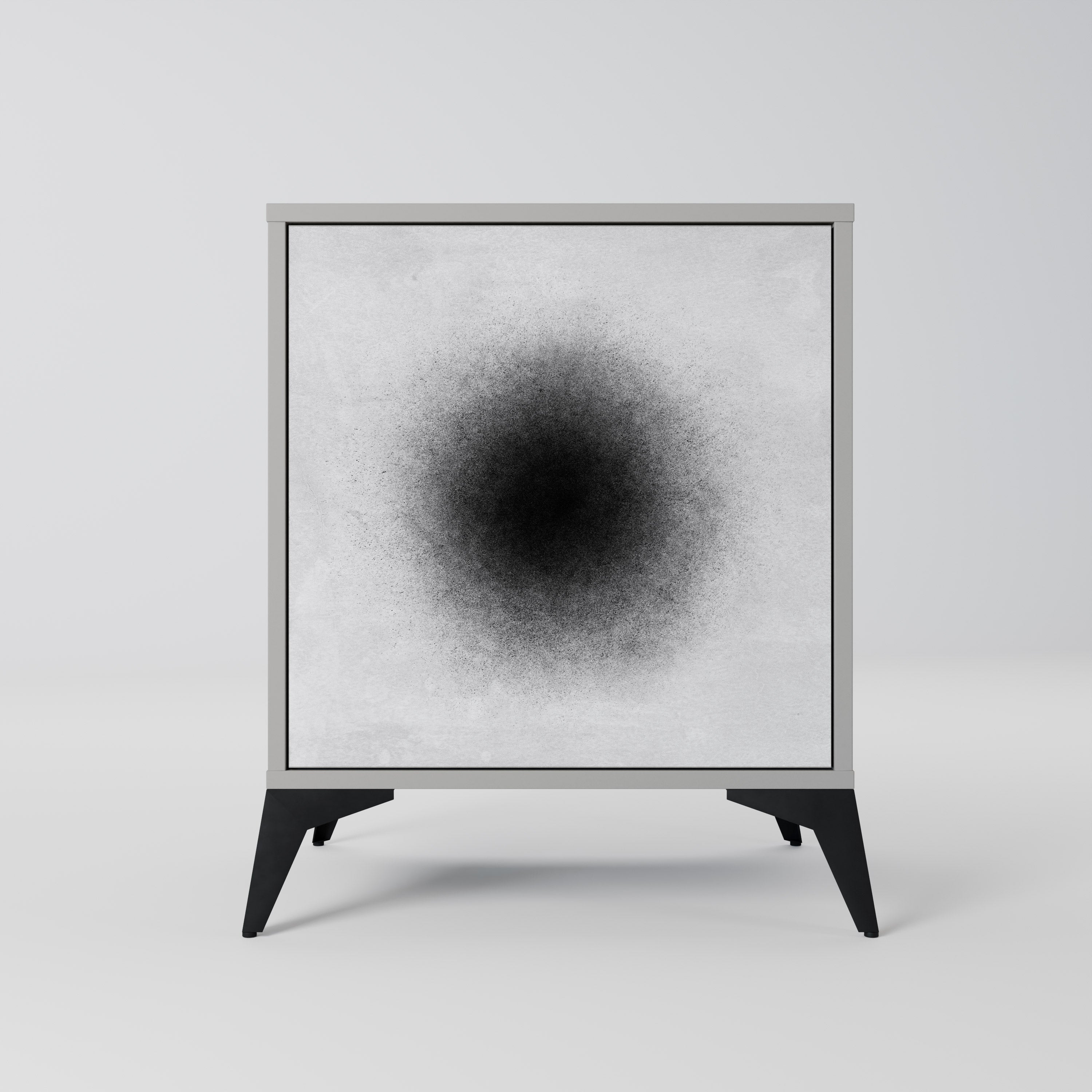 BLACK HOLE Sideboard mit 1 Tür in Grau