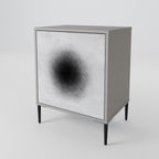 BLACK HOLE Sideboard mit 1 Tür in Grau