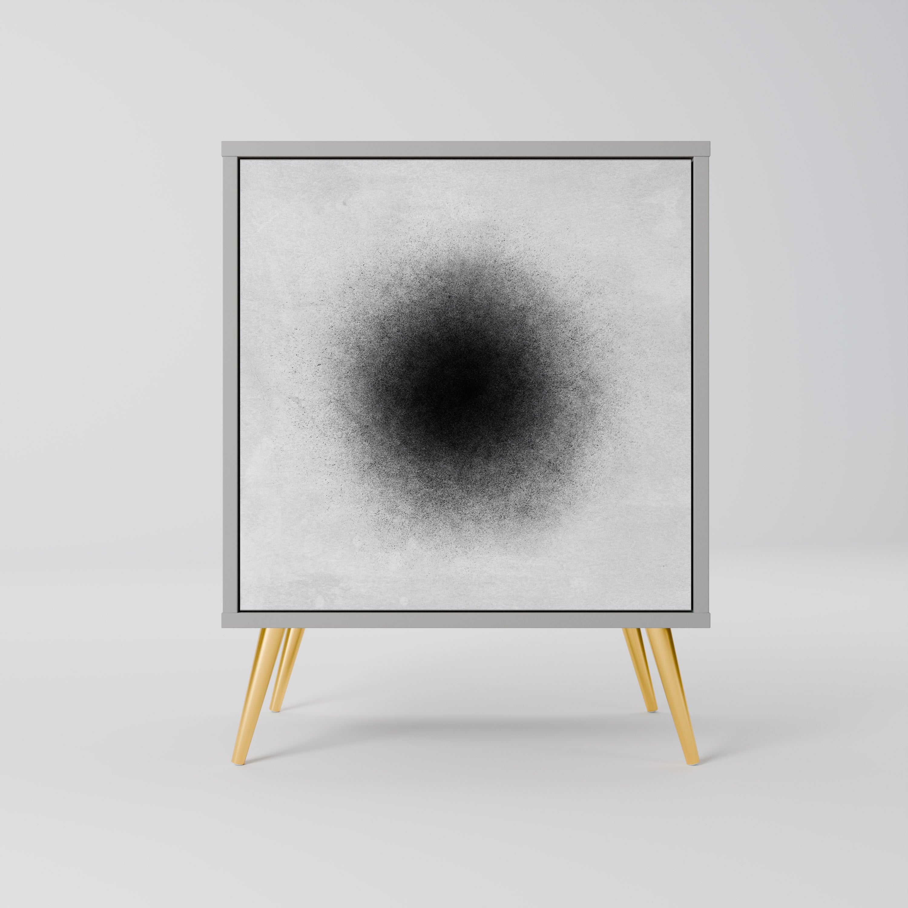 BLACK HOLE Sideboard mit 1 Tür in Grau