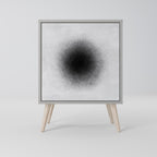 BLACK HOLE Sideboard mit 1 Tür in Grau