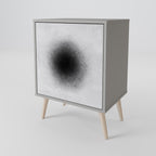 BLACK HOLE Sideboard mit 1 Tür in Grau