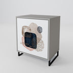 COLORFUL SHAPES Sideboard mit 1 Tür in Grau