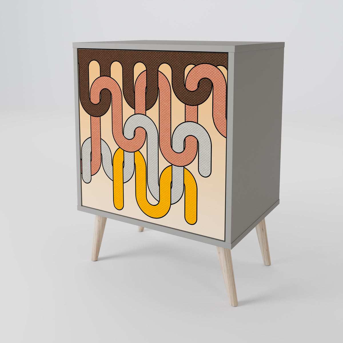 COLORFUL STRINGS 1-türiges Sideboard