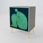 TOGETHER BUT SEPARATELY Sideboard mit 1 Tür in Grau