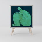 TOGETHER BUT SEPARATELY Sideboard mit 1 Tür in Grau