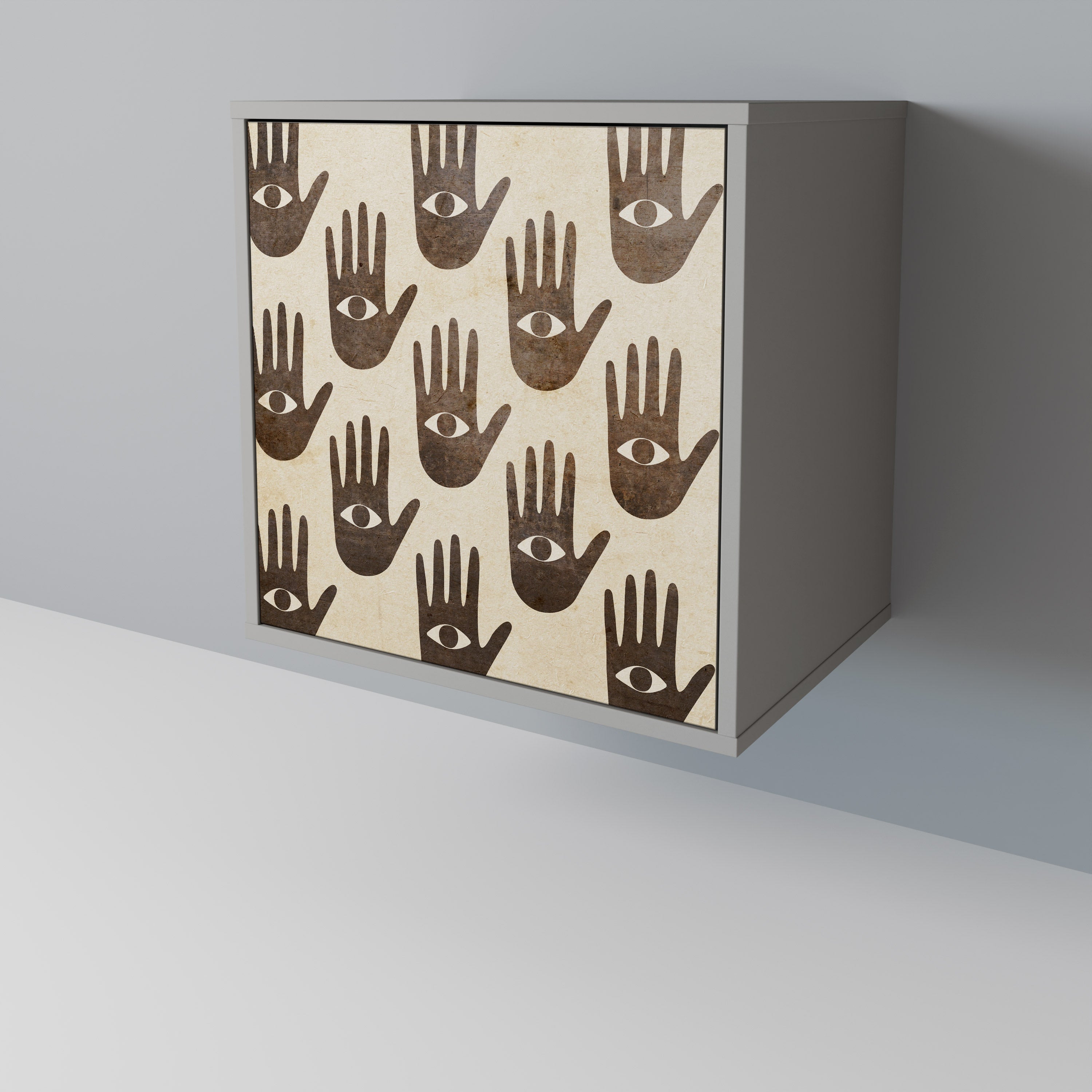 SEE MORE Sideboard mit 1 Tür in Grau