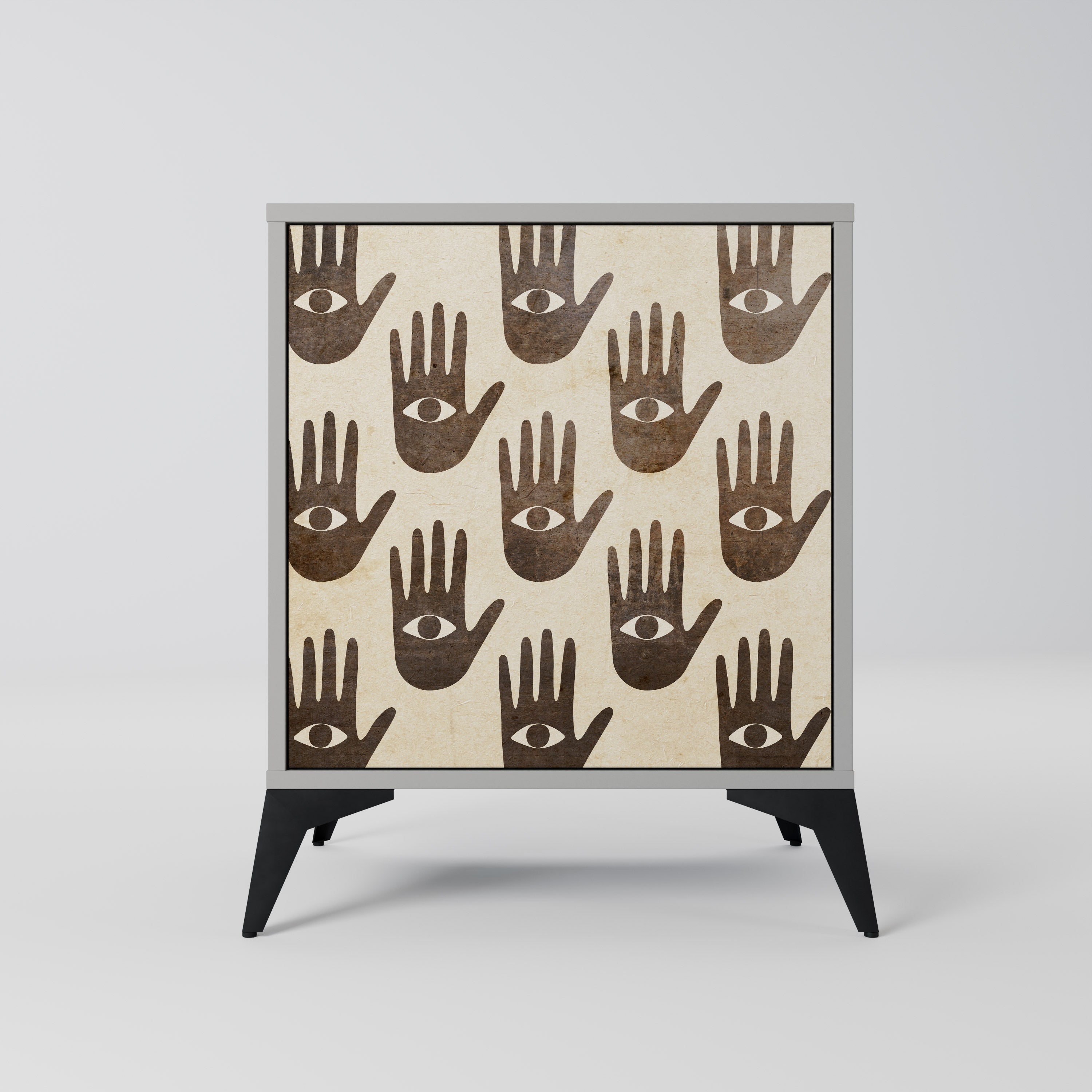 SEE MORE Sideboard mit 1 Tür in Grau