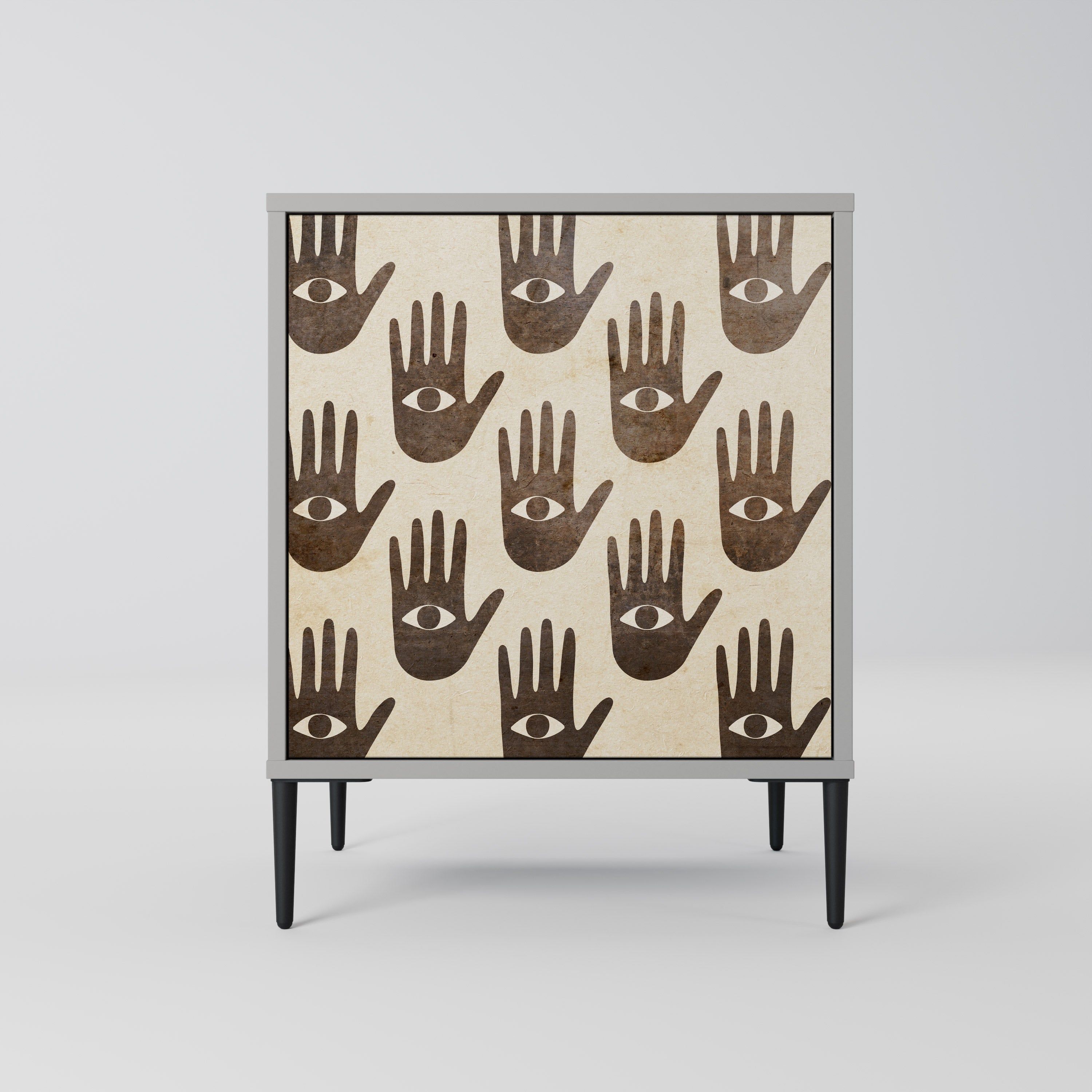 SEE MORE Sideboard mit 1 Tür in Grau