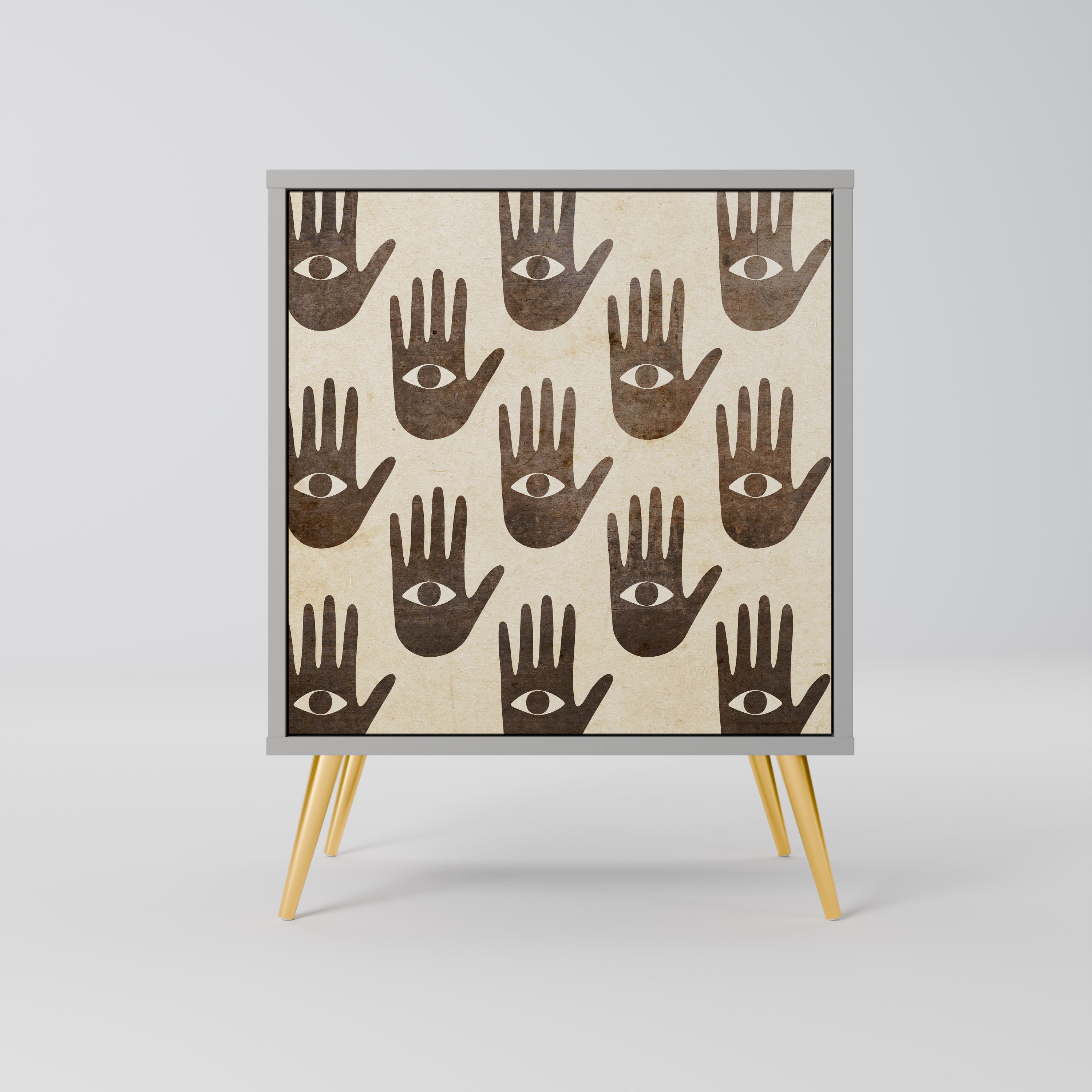 SEE MORE Sideboard mit 1 Tür in Grau