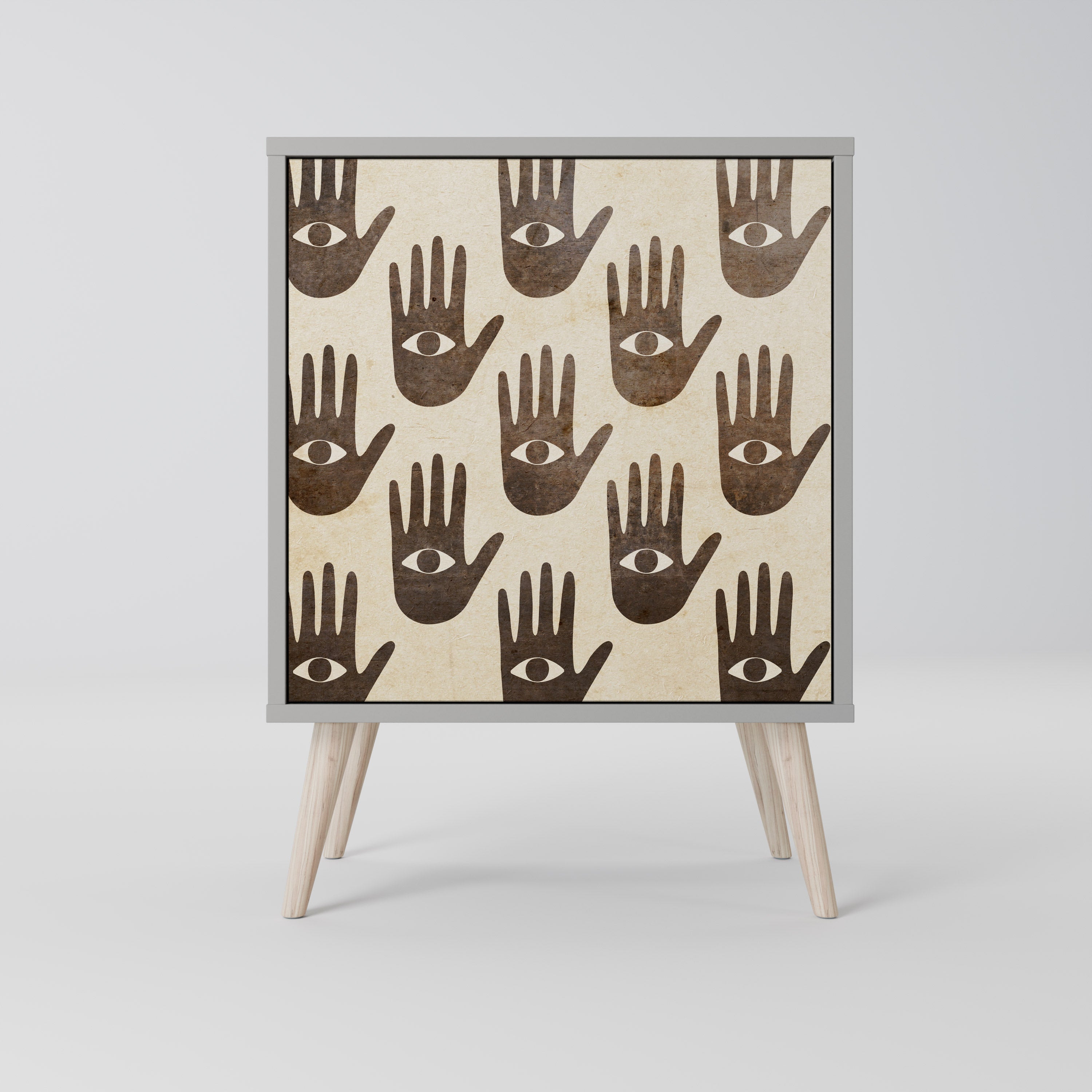 SEE MORE Sideboard mit 1 Tür in Grau