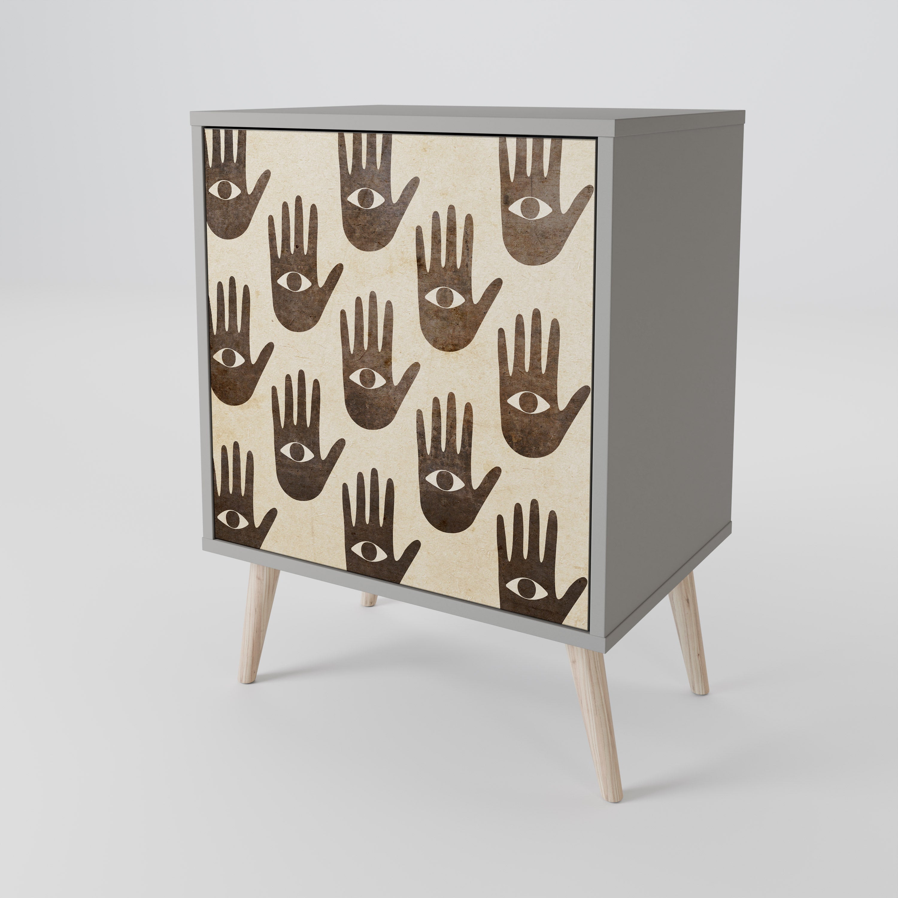 SEE MORE Sideboard mit 1 Tür in Grau