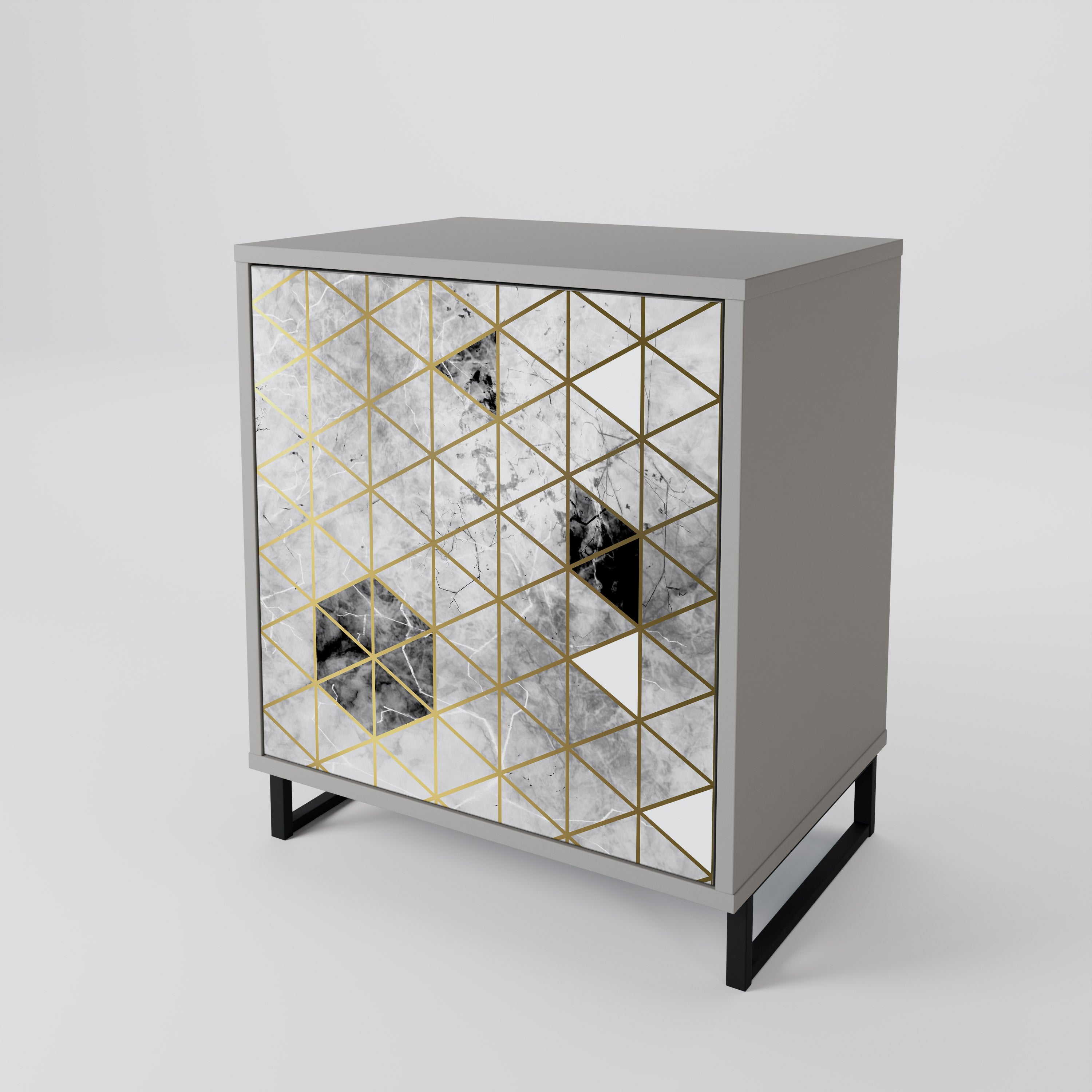 ASHEN ARIA 1-Door Sideboard