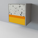 DYED BY ORANGE Sideboard mit 1 Tür in Grau