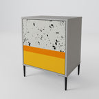 DYED BY ORANGE Sideboard mit 1 Tür in Grau