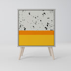 DYED BY ORANGE Sideboard mit 1 Tür in Grau