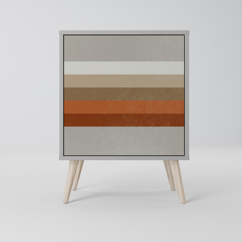 PECULIAR TRAIL Sideboard mit 1 Tür in Grau