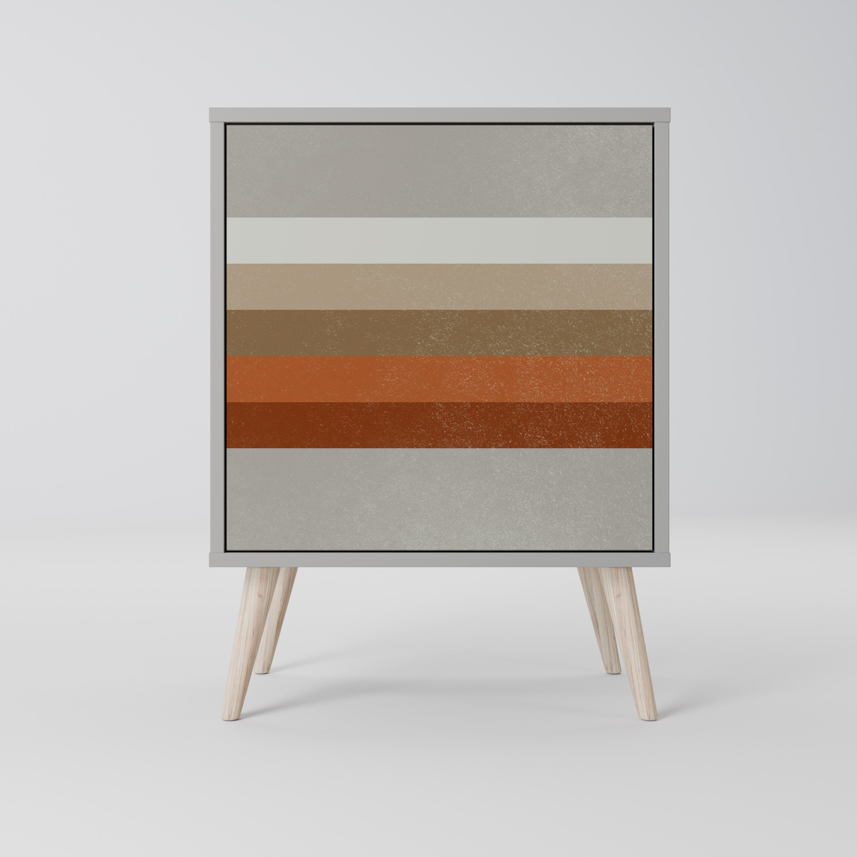 PECULIAR TRAIL Sideboard mit 1 Tür in Grau