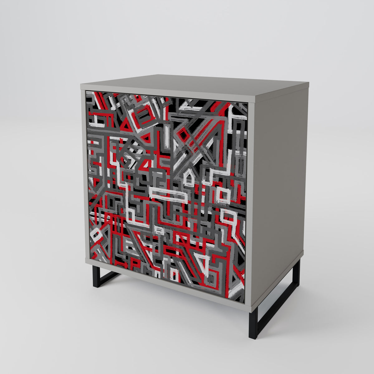 BROKEN LINES 1-türiges Sideboard