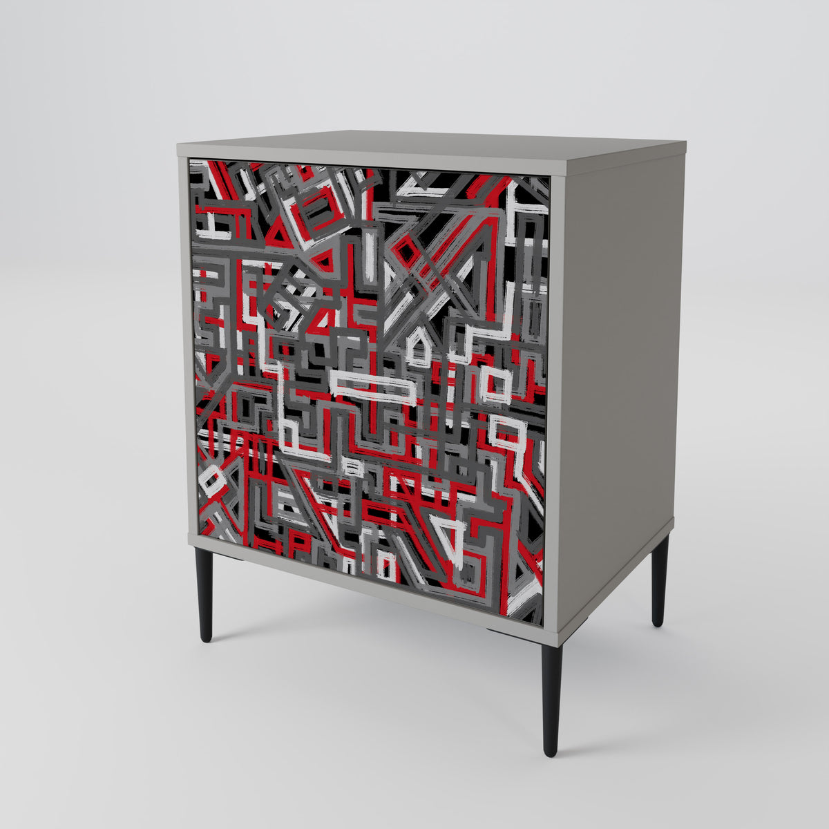 BROKEN LINES 1-türiges Sideboard