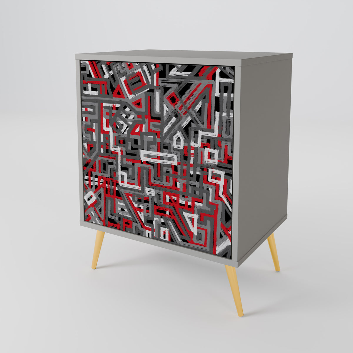 BROKEN LINES 1-türiges Sideboard