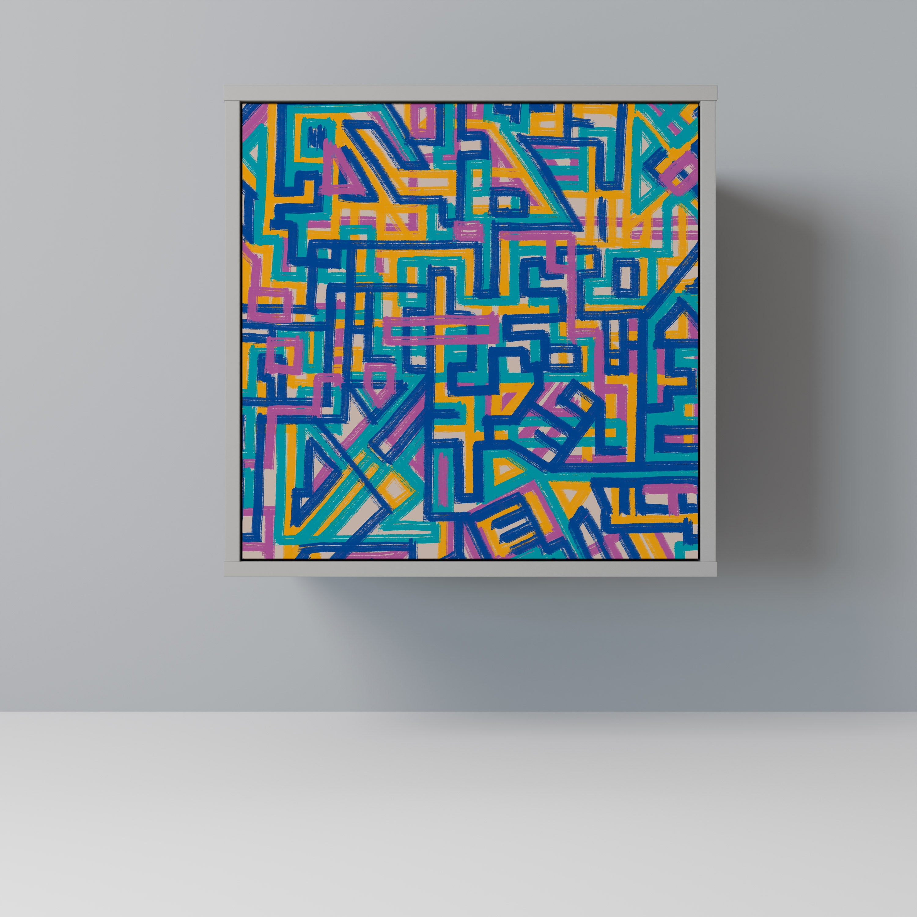 MEMORIES MAP Sideboard mit 1 Tür in Grau