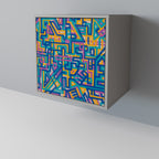 MEMORIES MAP Sideboard mit 1 Tür in Grau