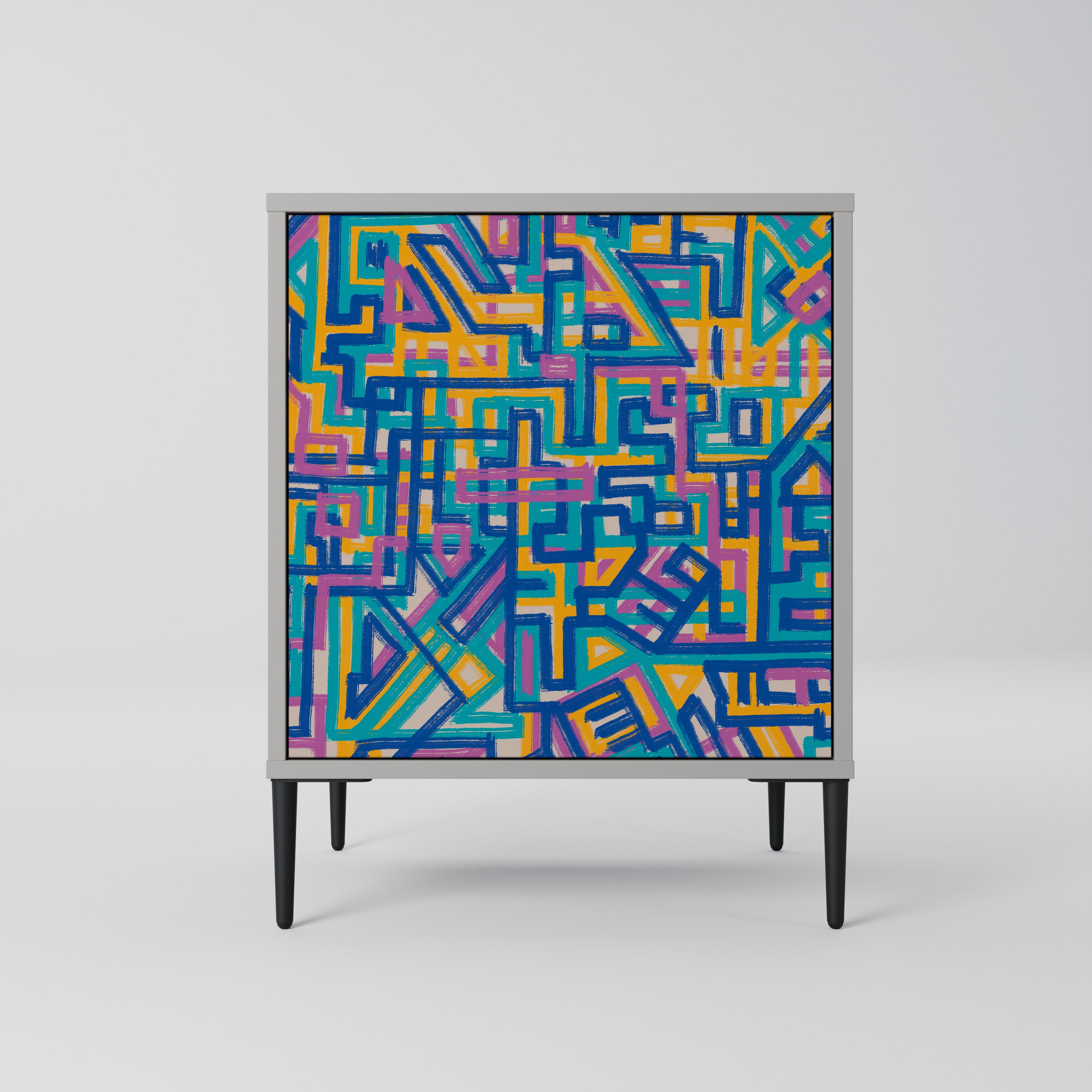 MEMORIES MAP Sideboard mit 1 Tür in Grau