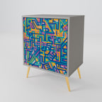 MEMORIES MAP Sideboard mit 1 Tür in Grau