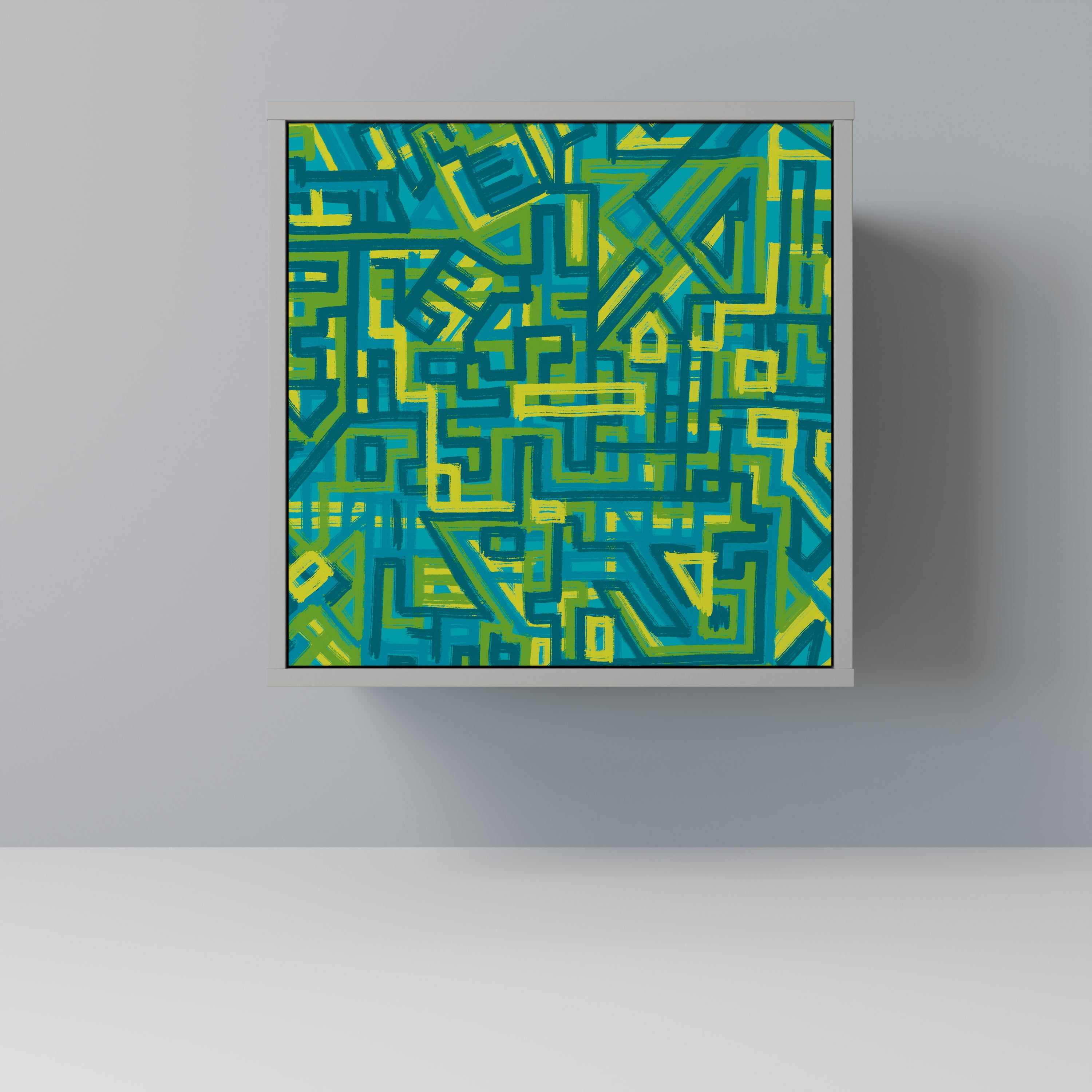 NOSTALGIC MEMORIES Sideboard mit 1 Tür in Grau