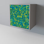 NOSTALGIC MEMORIES Sideboard mit 1 Tür in Grau