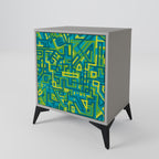 NOSTALGIC MEMORIES Sideboard mit 1 Tür in Grau