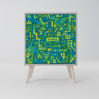 NOSTALGIC MEMORIES Sideboard mit 1 Tür in Grau